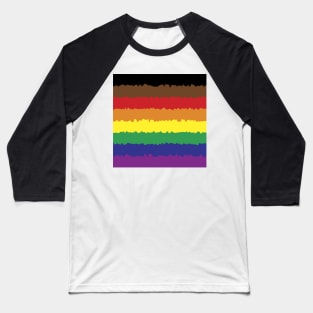 Inclusive LGBT flag Baseball T-Shirt